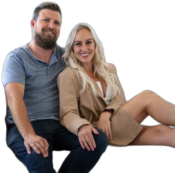 Nate and Taylor Looney, founders of OC Home Buyers